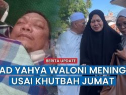 LENGKAP! Detik-Detik Ustadz Yahya Waloni Meninggal Dunia Saat Khutbah Kedua, Terjatuh dan Tak Sadarkan Diri