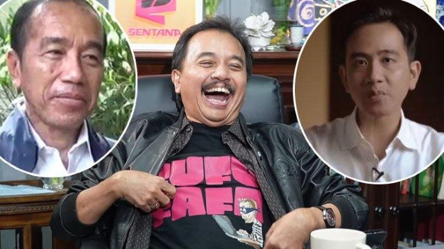 Jokowi Santai Tanggapi Isu Pemakzulan Gibran, Roy Suryo Pamer Kaos: Fufufafa Sedang Judi Online!