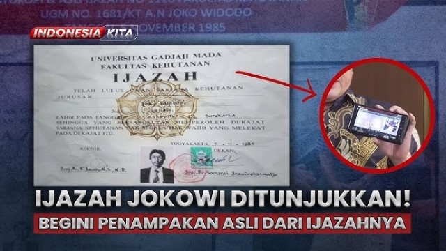 UPDATE! Pakar Forensik Bongkar Ketidak-identikan Ijazah Jokowi: Benarkah Ada Perbedaan Cetak?