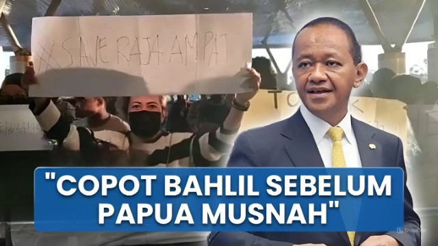 Bahlil Dijuluki Pahlawan Kesiangan Raja Ampat, Aliansi Pemuda: Copot Dia Sebelum Alam Papua Musnah!