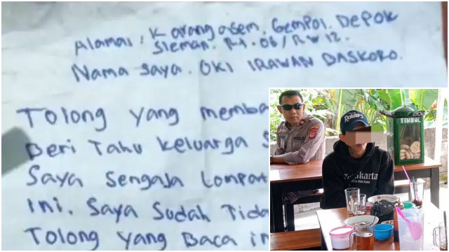 Bikin Ngakak, Pria Ini Ditemukan Lagi Sarapan di Warung Soto Usai Tulis Surat Pamit Bunuh Diri