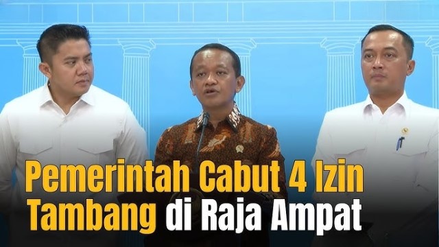 Terungkap! Ini Pejabat Yang Berikan Izin ke Empat Perusahaan Tambang di Raja Ampat