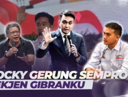 Rocky Gerung Skakmat Sekjen Gibranku: Recent Issue Saja Gak Ngerti, Dasar Pendukung Kosong!