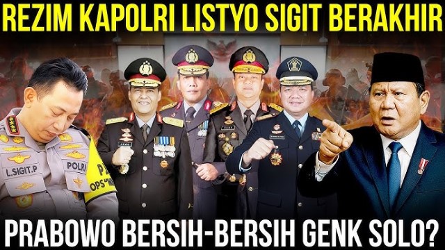 Mengejutkan! Beririsan Dengan Prabowo, Sosok Ini Diprediksi Bakal Gantikan Kapolri Listyo Sigit