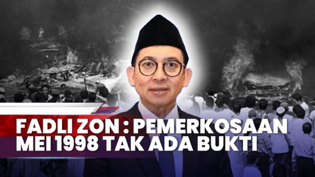 NGAWUR! Menteri Kabinet Prabowo Mau Pelintir Sejarah Pemerkosaan Massal 1998