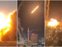 Pertama Kali Ditembakkan Iran, Rudal Haj Qassem Berhasil Bobol Iron Dome Israel