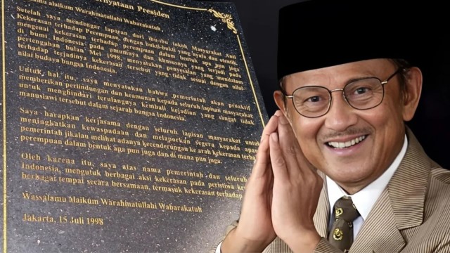 LENGKAP! Isi Pidato Habibie di MPR Saat Negara Akui Pemerkosaan Massal 98