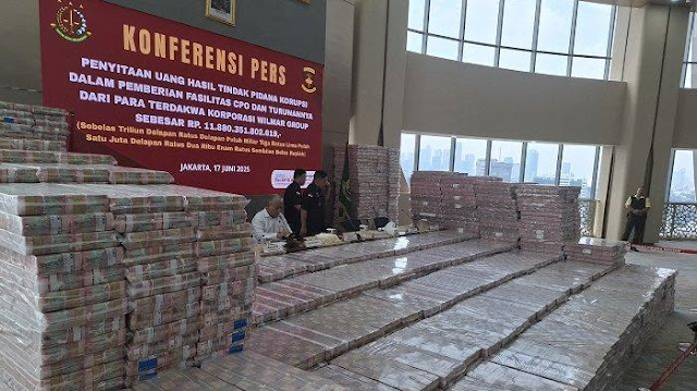 Ke mana Uang Triliunan yang Disita dalam Kasus Ekspor CPO Wilmar Group? Ini Penjelasan Kejagung