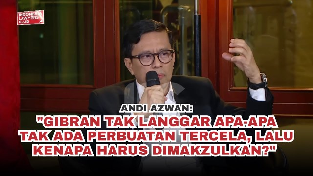 Soal Pemakzulan, Waketum JoMan Andi Azwan Minta Publik Tak Remehkan Kemampuan Gibran: Mentornya Prabowo & Jokowi!