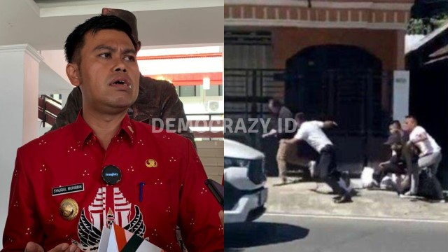 Merasa Malu Ada Aksi Bentang Poster Kritik Gibran, Walkot Blitar: Caper dan Nggak Tahu Substansi!