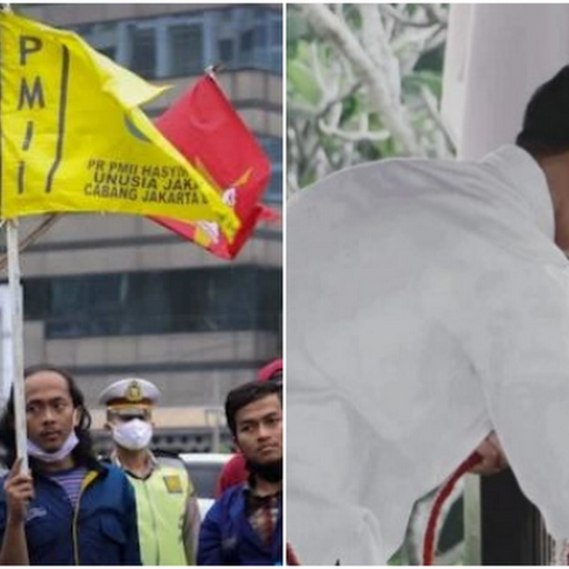 Aksi 3 Kader PMII Ditindak secara Represif, Ketum: Mas Wapres Baper?