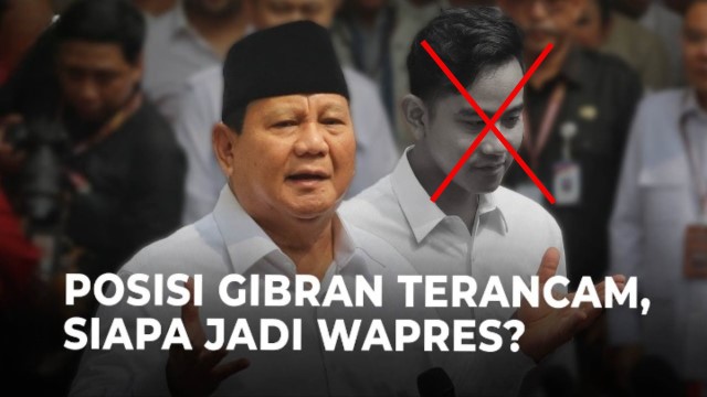 Dukungan Pemakzulan Wapres, Dua Orang Dekat Prabowo Ini Berpeluang Gantikan Posisi Gibran