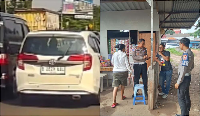 Polisi Buru Sopir Calya Putih yang Tabrak Kendaraan Lain dan Dua Kali Terobos Tol