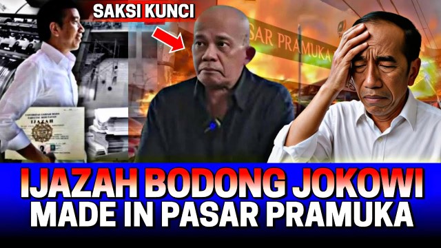 Beathor Ungkap Peran Deni Iskandar di Balik Isu Ijazah Jokowi: Dijanjikan Kursi Dirut Pasar Jaya!