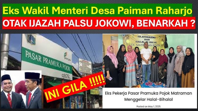 Namanya Terseret Kasus Dugaan Ijazah Palsu Jokowi, Tokoh Pendidikan Nasional Paiman Raharjo Berikan Klarifikasi!