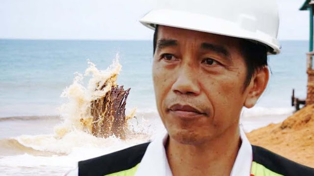 Jokowi Gagal Cari Tambahan Sangu Pensiun dari Ekspor Pasir Laut