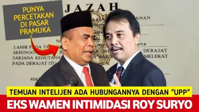 Usai Viral, Mantan Wamendes Minta Maaf ke Roy Suryo dan Akui Punya Kios di Pasar Pramuka