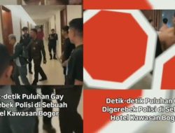 Viral Video Penggerebekan Pesta Gay di Bogor, Semuanya Tak Berbusana-Ada yang Masih Intim