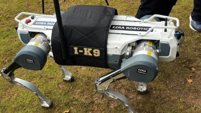 Vendor Blak-Blakan: Robot K-9 Yang Mejeng di HUT ke-79 Polri Buatan China, Harganya...