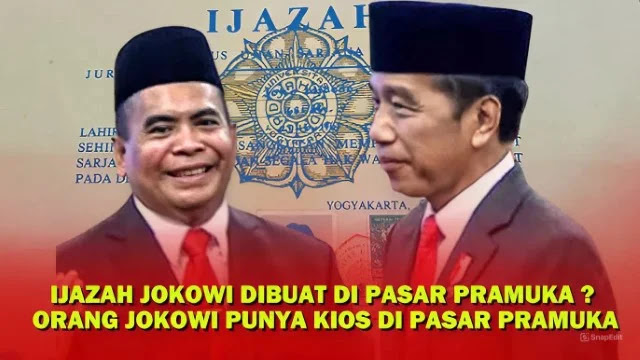 [UPDATE] Eks Wamen Paiman Raharjo Lawan Tuduhan Bikin Ijazah Jokowi di Pasar Pramuka: Demi Allah Sumpah Mati!