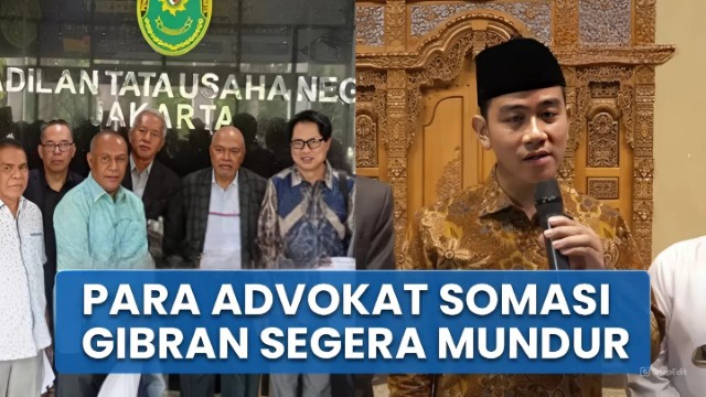 RESMI! Gibran Disomasi Para Advokat, Didesak Mengundurkan Diri Jadi Wapres: Noda Hitam Sejarah Demokrasi