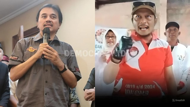 GAWAT! Relawan Sedulur Jokowi Mengutuk Roy Suryo, Ancam Akan Lakukan Aksi Besar