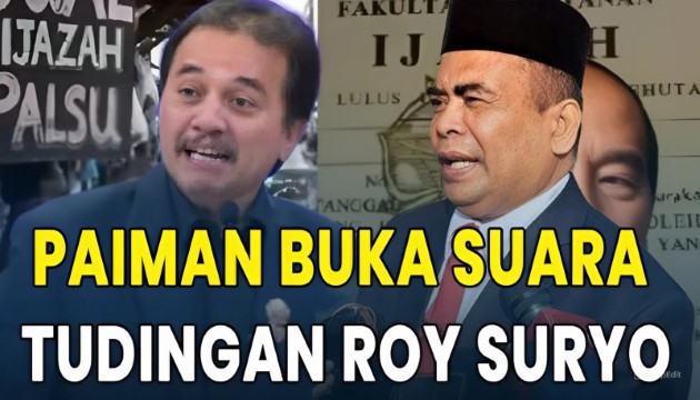 Paiman Raharjo Ngaku Pernah Lihat Ijazah Jokowi, Roy Suryo Heran: Katanya Hanya Segelintir Orang?!