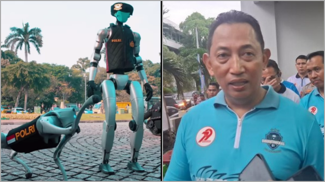 Harga Robot Polisi Disorot, Kapolri: Enggak Pakai Anggaran, Orang Masih Uji Coba