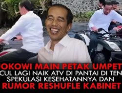 Panggung Opera Biru Jokowi: “SAYA SEHAT”