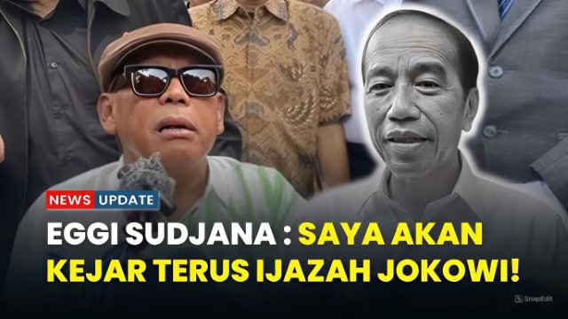 Saya Minta Maaf Pun Mau, Eggi Sudjana Tantang Jokowi Tunjukkan Ijazah Lalu Kasus Ditutup