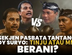 [INFO] Relawan Pasukan Bawah Tanah Prabowo Tantang Duel Roy Suryo: Kita Selesaikan di Atas Ring!