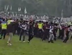 Final Tarkam di Banjarnegara Ricuh, Tiga Anggota Polisi Terluka