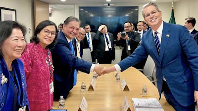 Tarif Impor AS Tetap 32%: Bukti Kegagalan Airlangga dan Sri Mulyani Cs Amankan Kepentingan Nasional