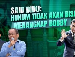 Sebut KPK Dikendalikan Jokowi, Said Didu: Bobby Pasti Aman!