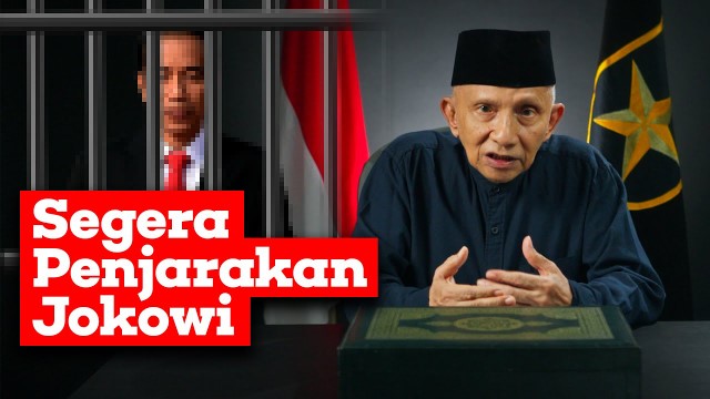 Bela Bambang Tri dan Gus Nur, Amien Rais Ngotot Penjarakan Jokowi: Ini Hadiah Kita Sambut HUT RI!