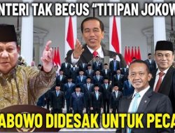 Dewan Direktur Great Institute: Kinerja Kabinet Prabowo Terhambat Oleh Menteri-Menteri Rekomendasi Jokowi!
