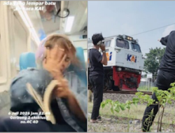 Diamankan, Ternyata Pelaku Lempar Batu ke Komuter Arah Bogor Dua Bocah Iseng