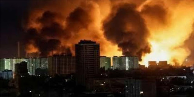Rusia Gempur Ukraina Pakai 597 Drone dan Puluhan Rudal Dalam Semalam