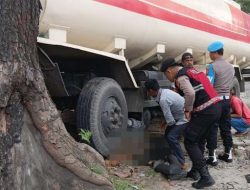 Tragis! Dosen Universitas HKBP Nomensen Tewas Ditabrak Truk Tangki BBM