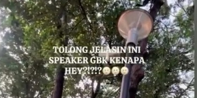 Speaker GBK Keluar Suara Desahan Wanita, Pengelola Gercep Evaluasi Petugas
