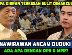 Purnawirawan TNI Akan Kirim Surat Kedua Soal Pemakzulan Gibran: Rencana Terakhir Duduki MPR!