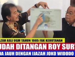 Senjata Baru Roy Suryo: 5 Ijazah Asli UGM Siap Adu Banteng Dengan Milik Jokowi di Pengadilan!