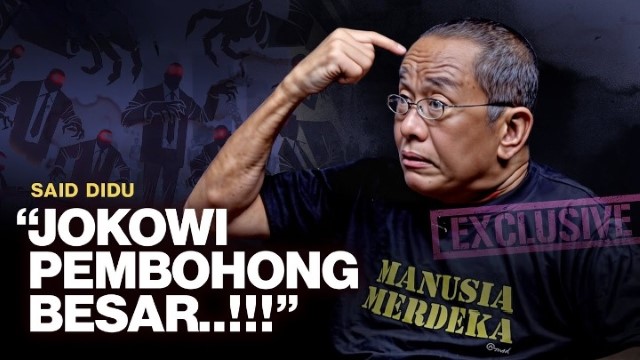 KACAU! Bukan Cuma Ijazah, Ini 5 Borok Jokowi Yang Coba Ditutupi Menurut Said Didu