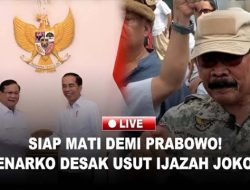 Eks Danjen Kopassus Siap Mati Lindungi Prabowo Usut Tuntas Ijazah Jokowi: Presiden Jangan Takut!