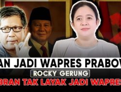Menarik! Skenario Pemakzulan Gibran, Rocky Gerung Prediksi Pengganti Wapres: Puan Maharani?