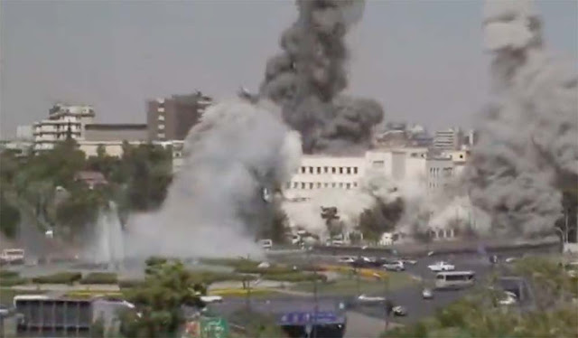 Breaking News! Israel Bombardir Damaskus saat Warga Beraktivitas