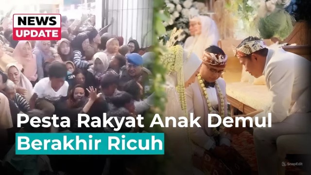 TRAGIS! Tragedi Pesta Rakyat Anak Dedi Mulyadi: 3 Orang Tewas Berdesakan Demi Makanan Gratis