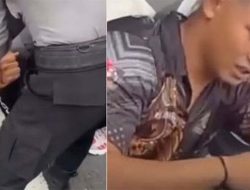 Viral Polisi di Ternate Menangis Minta Tolong Saat Ditangkap Propam, Diduga Banyak Berkasus