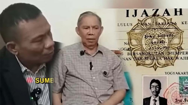 Pengakuan Janggal Eks Rektor UGM Soal Ijazah Jokowi: Mengaku Tak Tahu Direkam, Padahal Ada Clip On di Bajunya