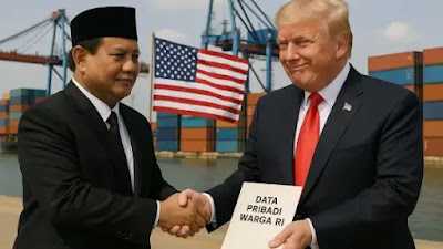 Hasil Negosiasi Prabowo-Trump: Data Pribadi Warga RI Bebas Ditransfer ke Amerika